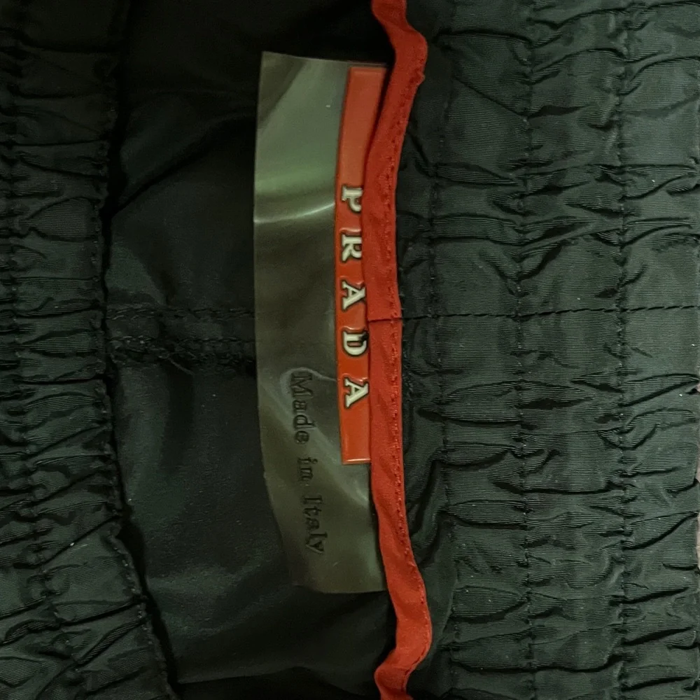 Prada Black Joggers with Red Details - Picture 4 of 5